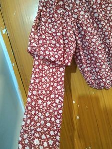 Floral One-Shoulder Top