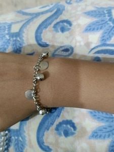 Coin &amp; Bell Charm Bracelet/Anklet