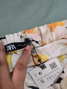 Floral Print Skirt