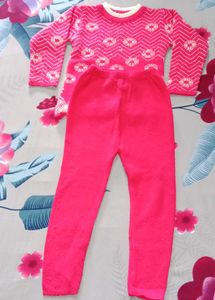 Girls Clothing Set - Top & Bottom