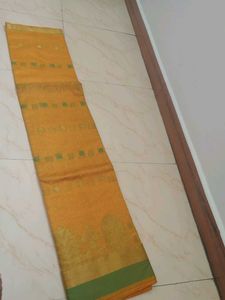Elegant Yellow Saree