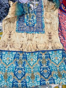 Elegant Mirror work Kurta
