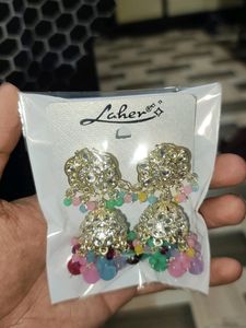 Beautiful Hoop Earrings &amp; Ring Jhumka Collection