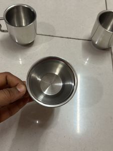 NEW DOUBLE WALL STEEL CUPS
