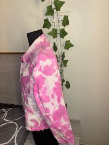 Tie-Dye Denim Jacket
