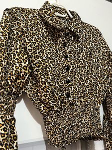 Tiger Print Top