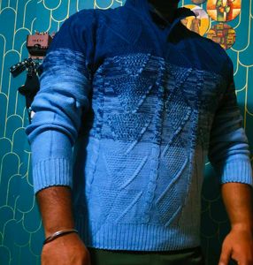 Mens Blue Sweatshirt For Sale