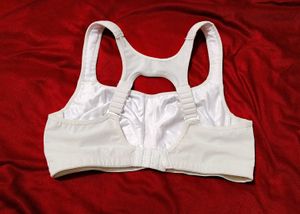 White Sports Bra