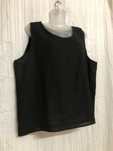 Black Sleeveless Top