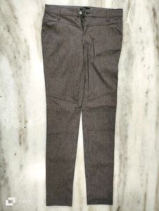 Casual Coffee Brown Colour Pants
