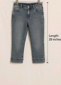 Kraus Cuffed Capri Jeans | 32 Inch Waist | Women