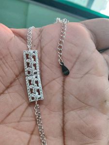 925 Silver Bracelet Wth Hallmark