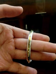 gold frame kada pure silver