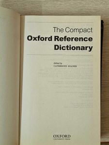 Compact Oxford Dictionary