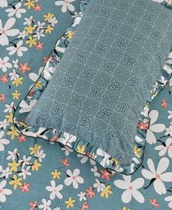 Bed Sheet With Pillow Cover