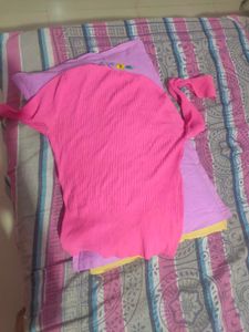 Ribbed Pink Top 🥰
