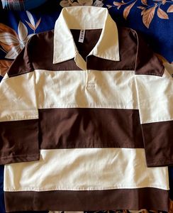 Striped Polo T-Shirt