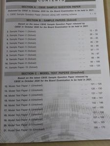 CBSE Class 12 Sample Paper 2021 Business Studies and Economics
