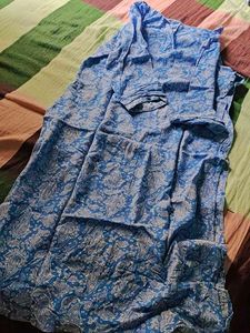 Blue Paisley Dress