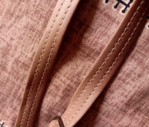 Nude Colour Sling Bag With 7 Pockets