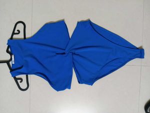 Zara L Size Bodysuit Blue 2-Piece Type Set