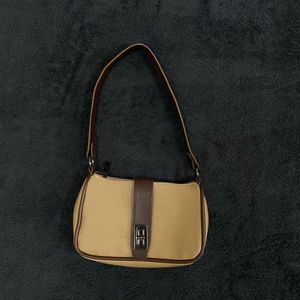 Faux leather Baguette Bag