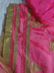 Elegant Pink Embroidered Kurta Set😘