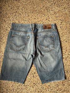 Light Blue Wash Demon Jorts