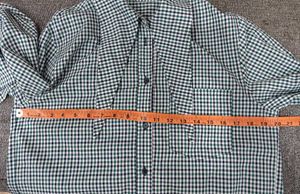 Gingham Button-Down Shirt