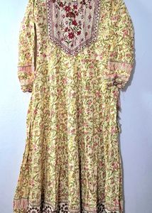 Floral Print Gown