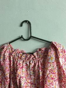 Barbie Pink Peplum Top
