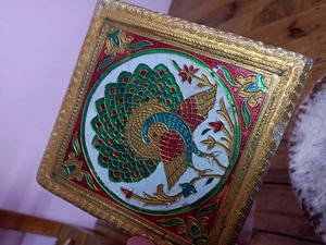 Peacock 🦚 Design Jewellery Box