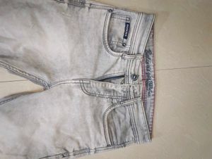Balenciaga Gray Wash Jeans