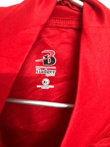 Badger Red Long Sleeve T Shirt