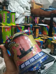 Mono Fill Gold Chip Manjha Manja Plastic
