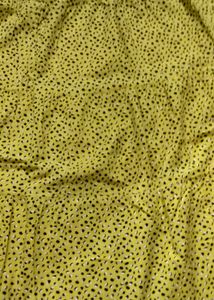 Sale 💯 💯 💯 💯 💯 💯 💯.                       Long Yellow Printed Black And White Skirt