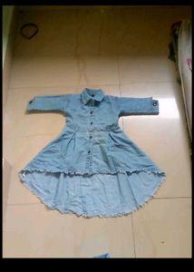 Denim Two-Piece Set