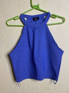 Zara High Neck Tank Top