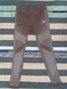 Hrx Yoga Pants + Blue Yoga Mat