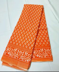 Cotton Mulmul Saree Without Blouse