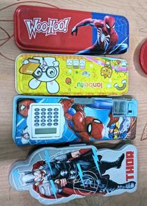 Marvel Comic Pencil Cases (Set of 4)