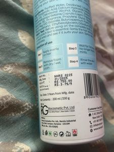 Namyaa Hair Removal Cream Spray