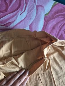 MUSTARD COTTON PETTICOAT