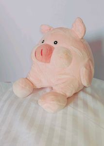 Pink Pig Plushie