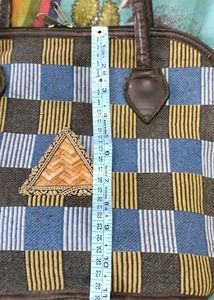 Jute shoulder bag