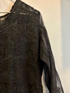 Chikankari Anarkali Kurta