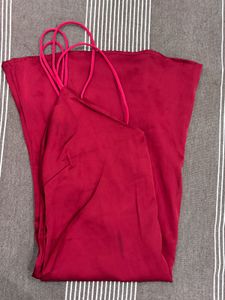 Red Slip Dress