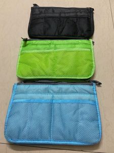 women’s polyester 13 compartment pocket Handbag