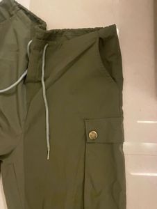 Olive Green Cargo Pants
