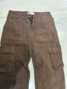 Brown Cargo Pant